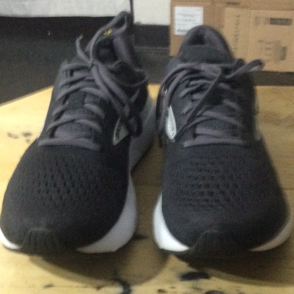 Men's Black Athletic Sneakers - Lightweight Comfort